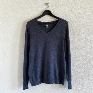 Worthington Grey V-Neck Sweater